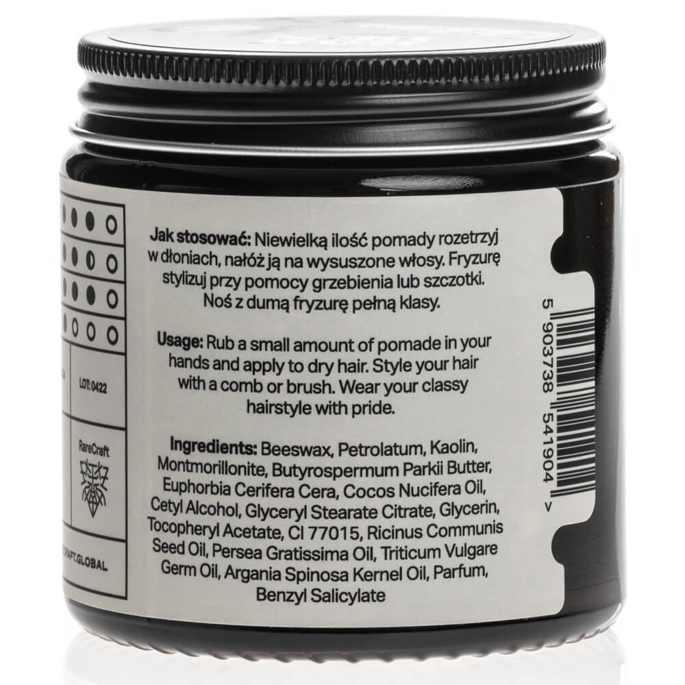 RareCraft Harden Clay Pomade