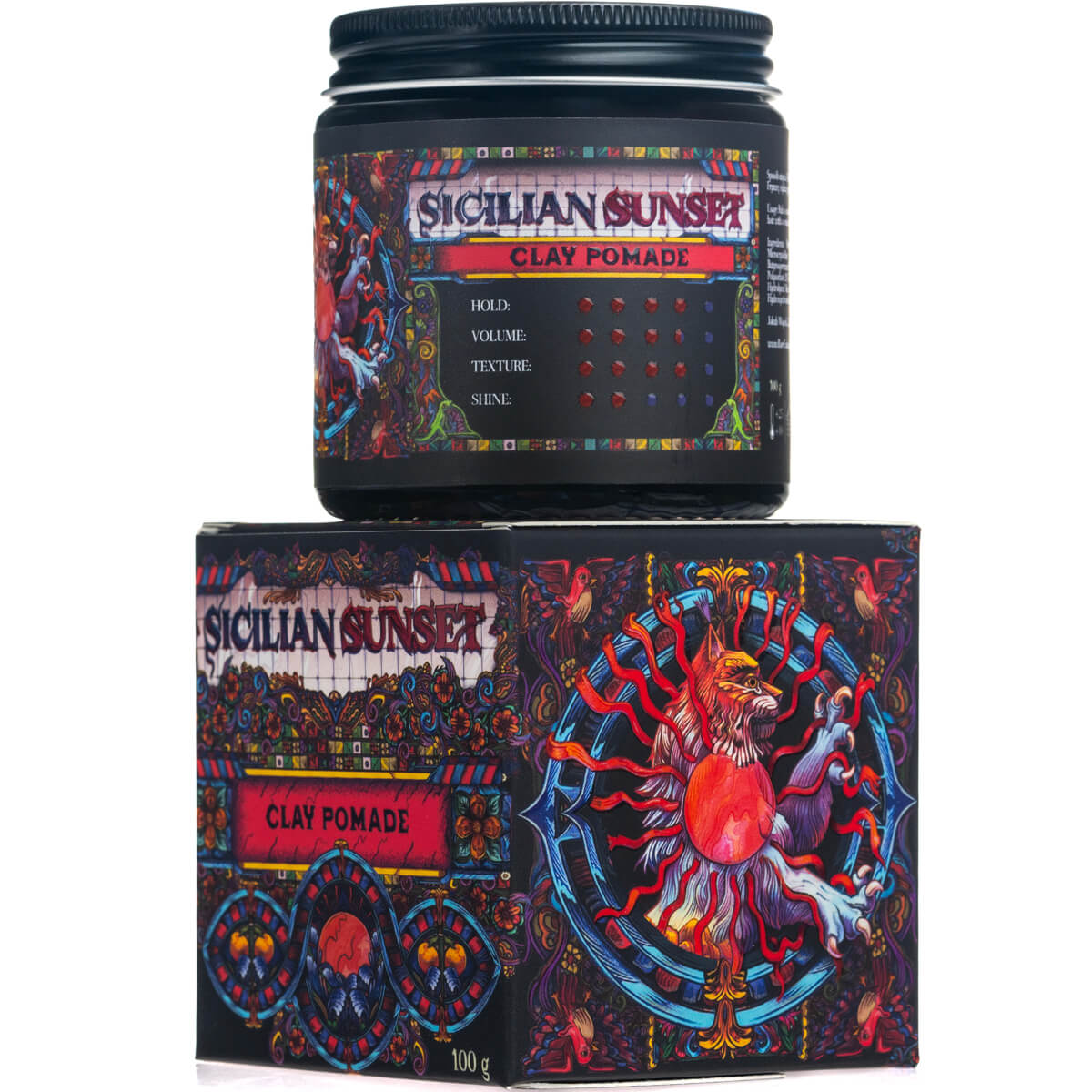 RareCraft Sicilian Sunset Clay Pomade