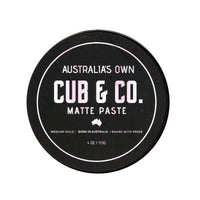 Cub & Co. Matte Paste - 4 oz Jar!