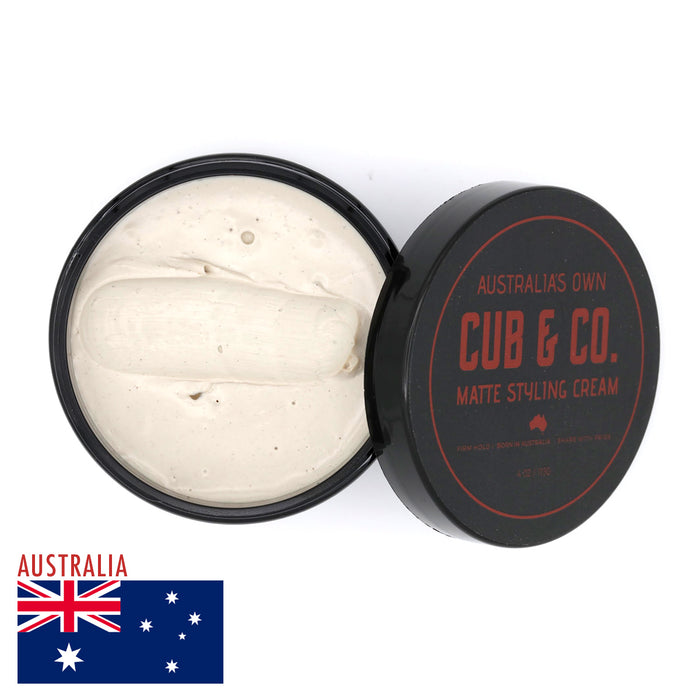 Cub & Co. Matte Styling Cream - 4 oz Jar!